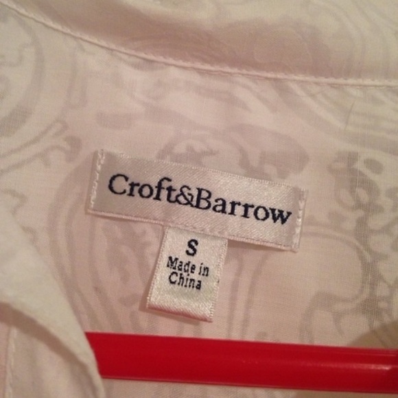 White sheer blouse - Picture 4 of 4