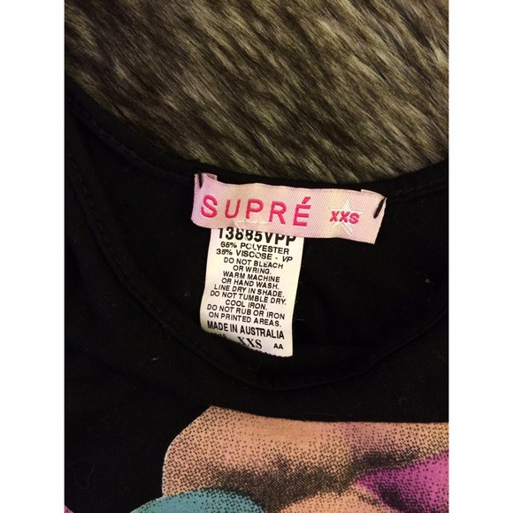 {DONATED} SUPRÉ Drop Armhole Tank - Picture 2 of 4