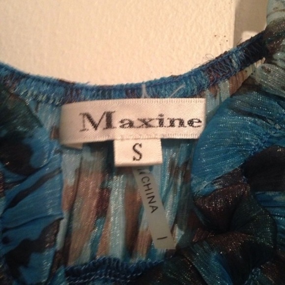 Shimmery cheetah blouse - Picture 4 of 4