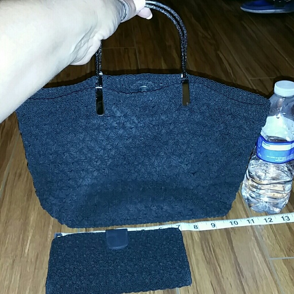 Limited macrame purse and wallet