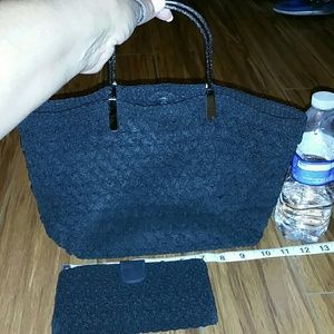 Limited macrame purse and wallet