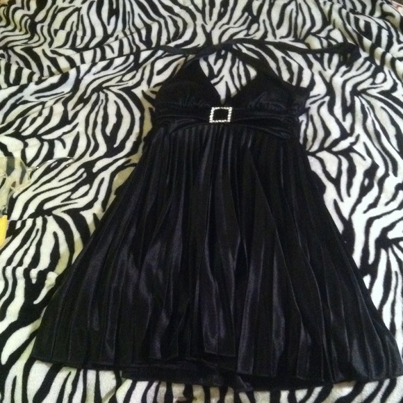 Sexy black party dress
