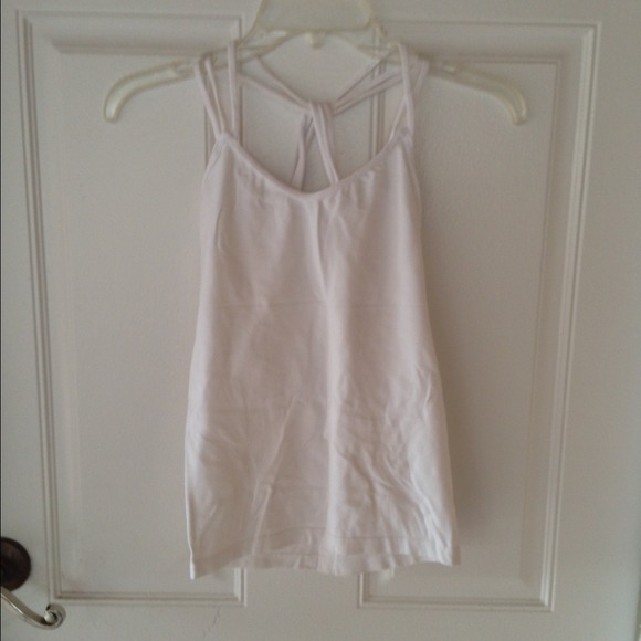 White tank top