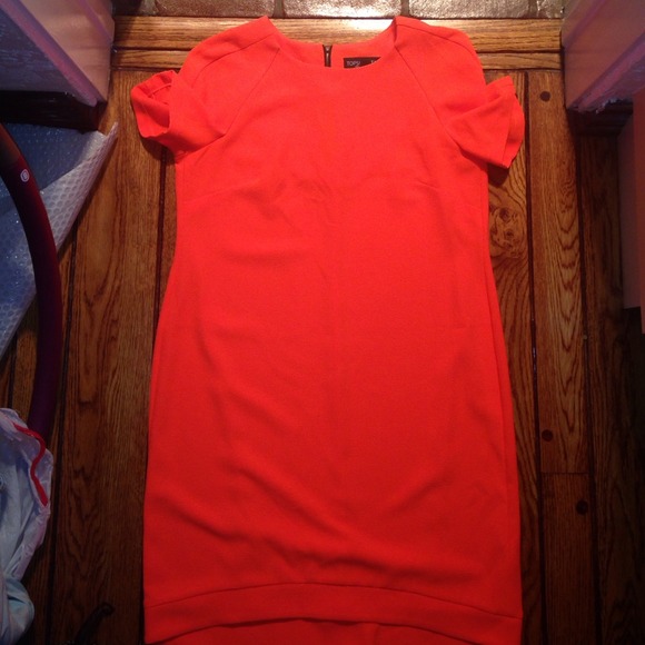 Orange dress