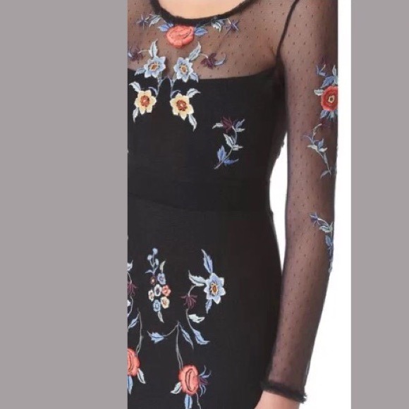 SOLD! Free People Embroidered Peonis Dress! - Picture 4 of 4