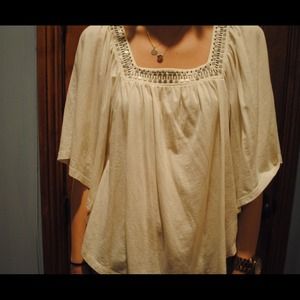 American Eagle Cream Top