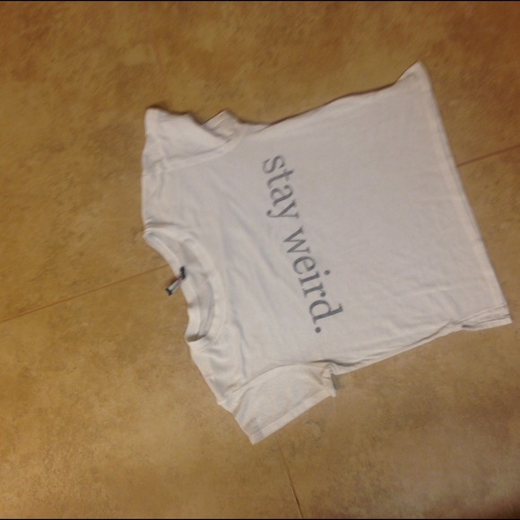 Brandy Melville Stay Weird shirt