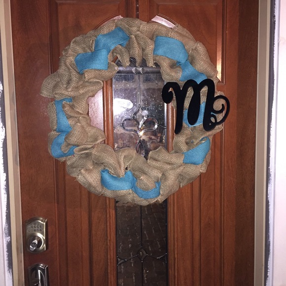 Handmade wreath.