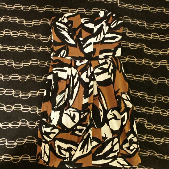 Strapless dress