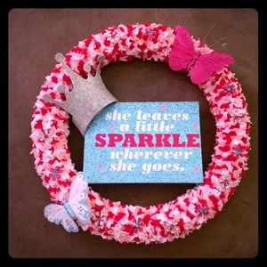 Princess Handmade Wreath