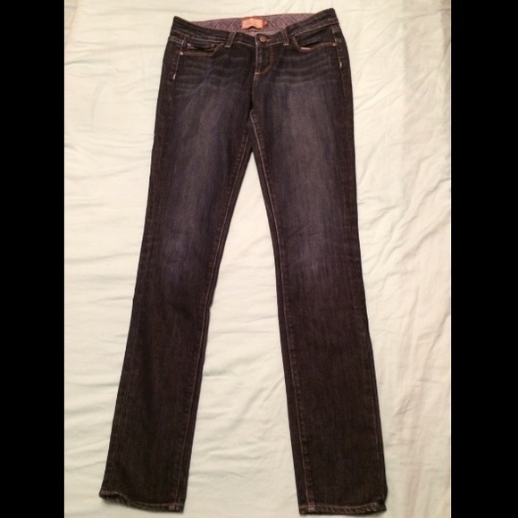 Paige Denim Blue Heights peg sz 29 w/34" inseam