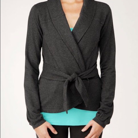 Lululemon dance pulse wrap size 4 charcoal gray - Picture 1 of 1