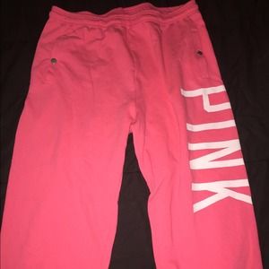 VS PINK size Large Capri Sweats.