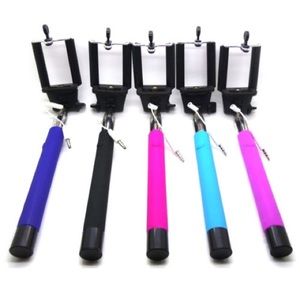 SELFIE STICKS (pink, black, blue, orange, purple)