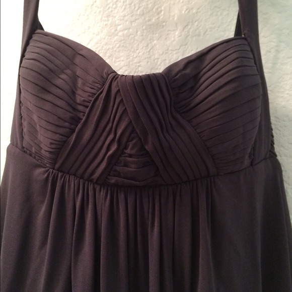 BCBG MAX AZARIA NAVY PARTY DRESS - Picture 2 of 3