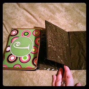 Monogrammed mini photo album