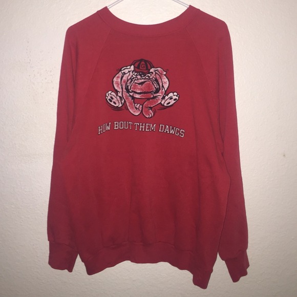 Vintage Georgia Bulldogs Crew Neck