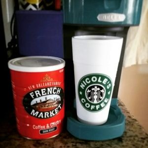 Personalized starbucks travel mug