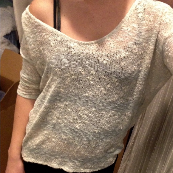 Blue striped shirt