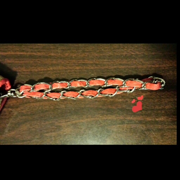 πHPπNWOT Summer Clutch Envelope Purse Coral Trim - Picture 4 of 4