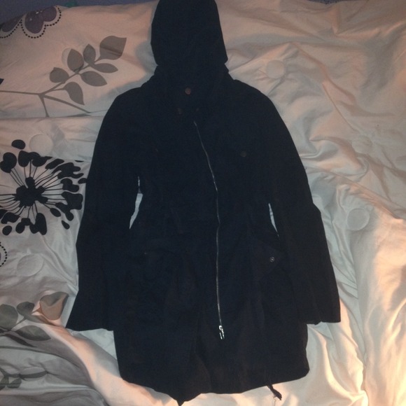 Dark blue long jacket