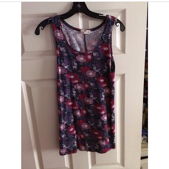 Forever 21 floral tank dress