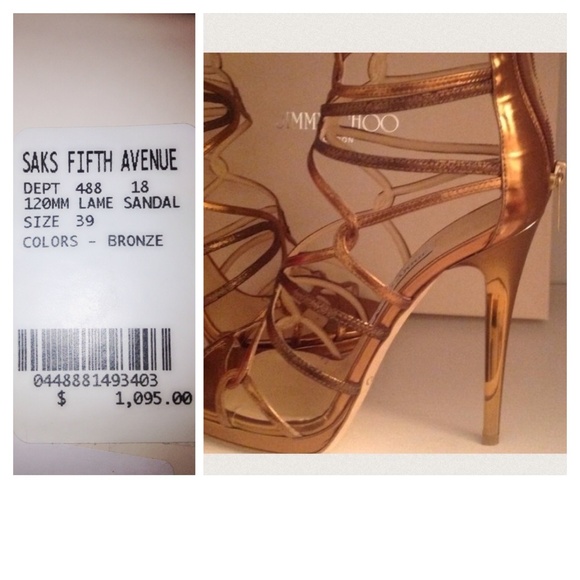 🎉HPx2🎉 Jimmy Choo High Heel Caged Sandals - Picture 2 of 9
