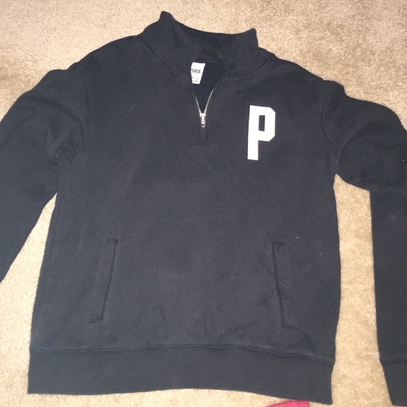 VS pink half zip