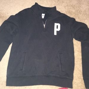 VS pink half zip