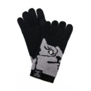 NWT Marc by Marc Jacobs Olive the dog gloves