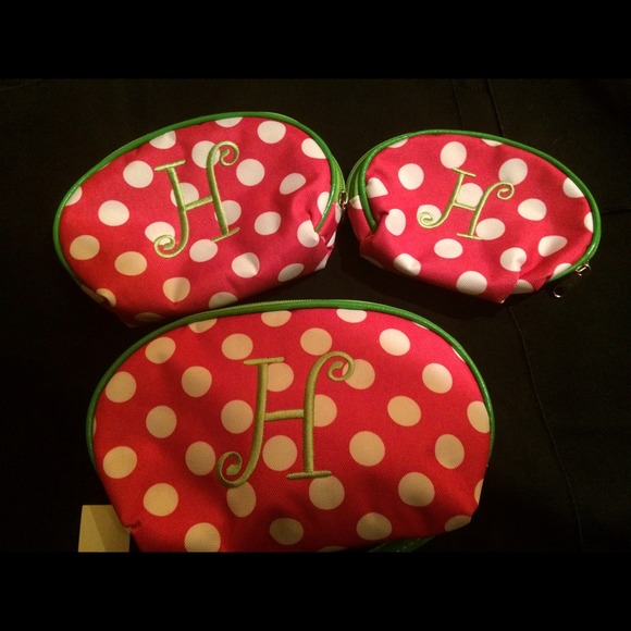 Monogram makeup bag 3 in 1!!
