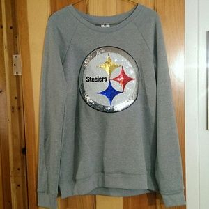 Victoria's secret pink steelers sweatshirt