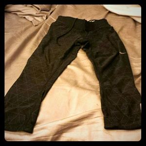 Women's Nike Dri Fit Crop Workout Pants