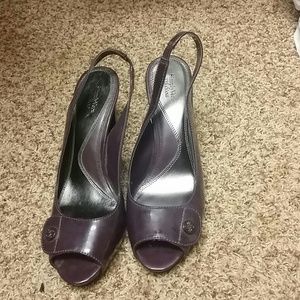 Eggplant colored heels