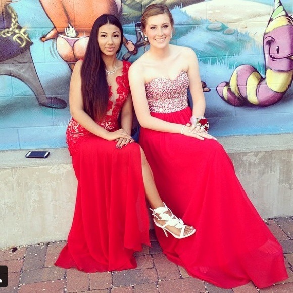 Red Prom Dress - Picture 2 of 2