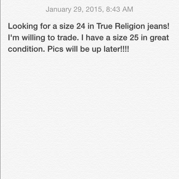 True religion jeans