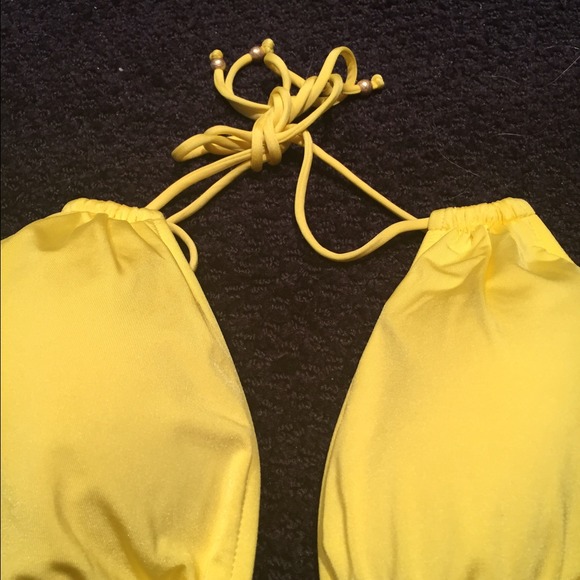 ralph lauren yellow bikini