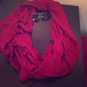 Sparkling Red Express Infinity Scarf