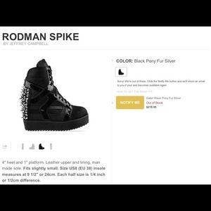 JC Rodman Spike Sneaker