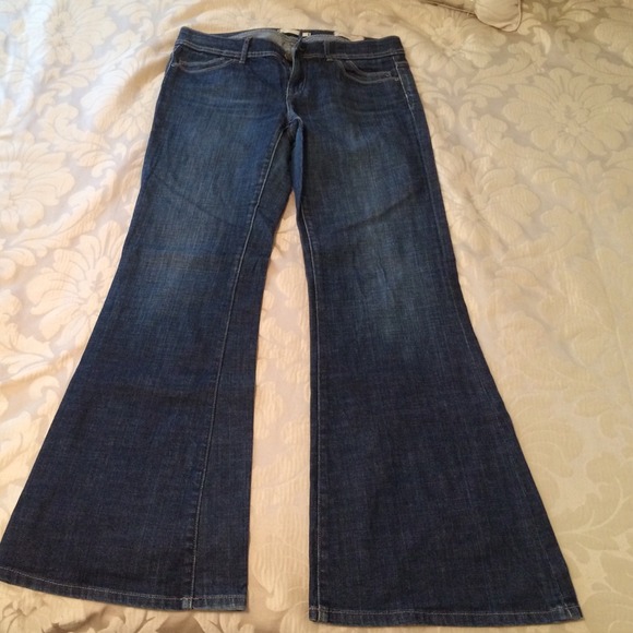 Gap Wide Leg Dark Wash Jeans