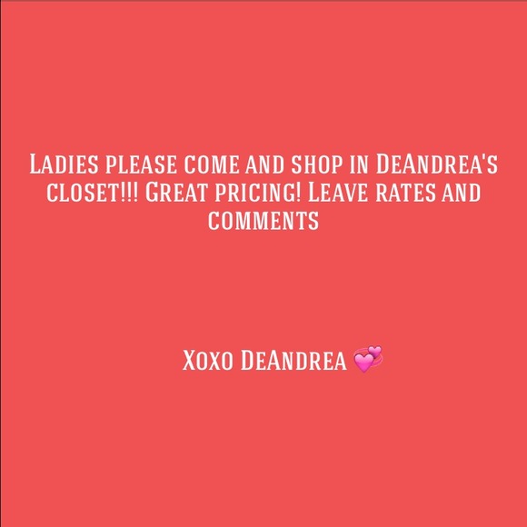 DeAndrea's closet
