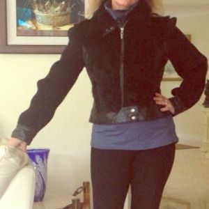 Additional Pictures  Rabbit fur jacket.