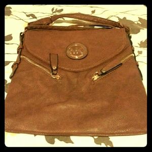 MK brown large crossbody(replica)