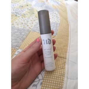 Travel size Urban Decay setting spray!