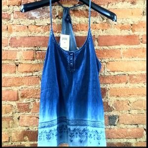 Lucky Brand Dip-dye tank NWT