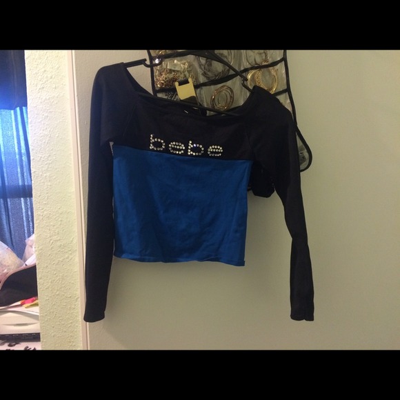 Bebe crop top