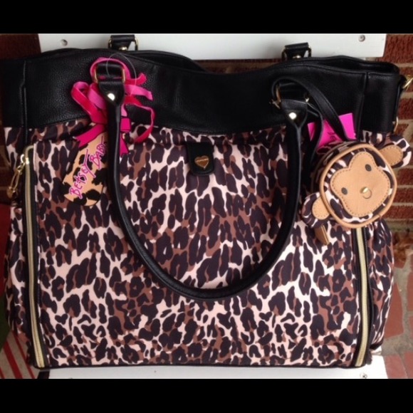 betsey johnson diaper bag