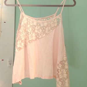 This gorgeous light pink tank