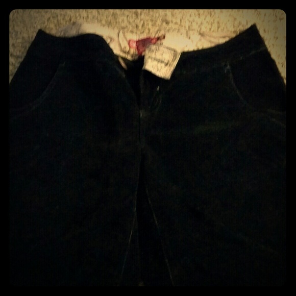 Corduroy Guauchos Black