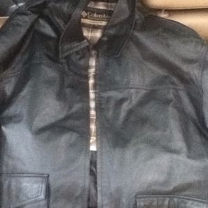 Leather jacket